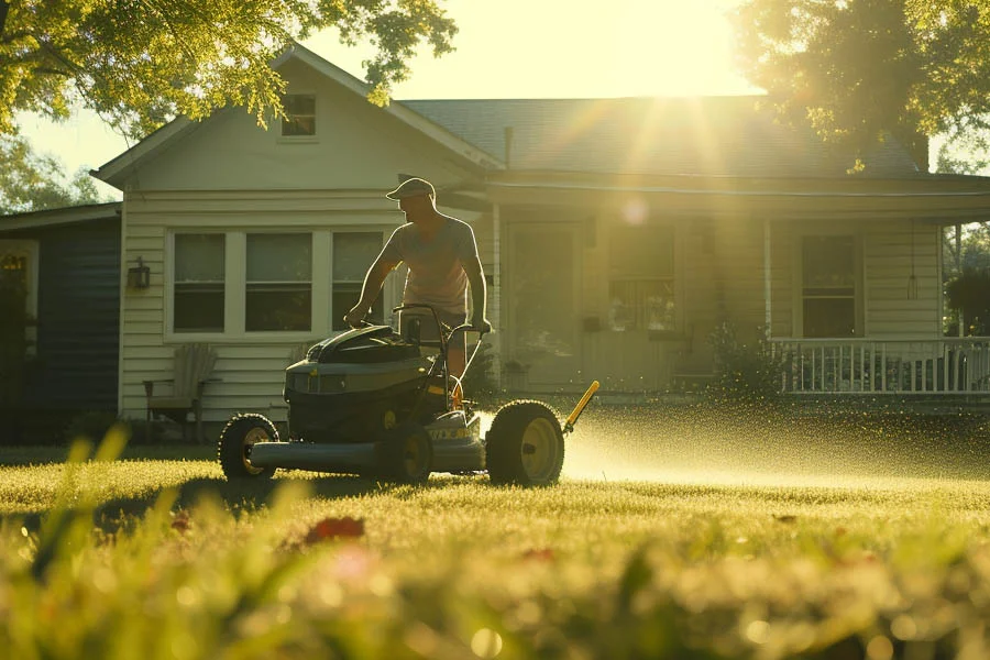 cordless black and decker lawn mower